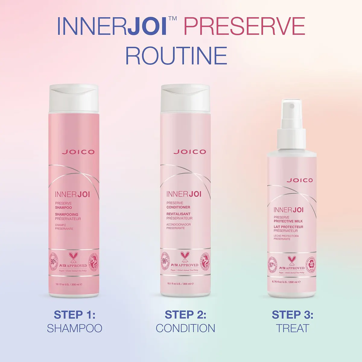 Joico InnerJoi Preserve Shampoo 300ml, view 8