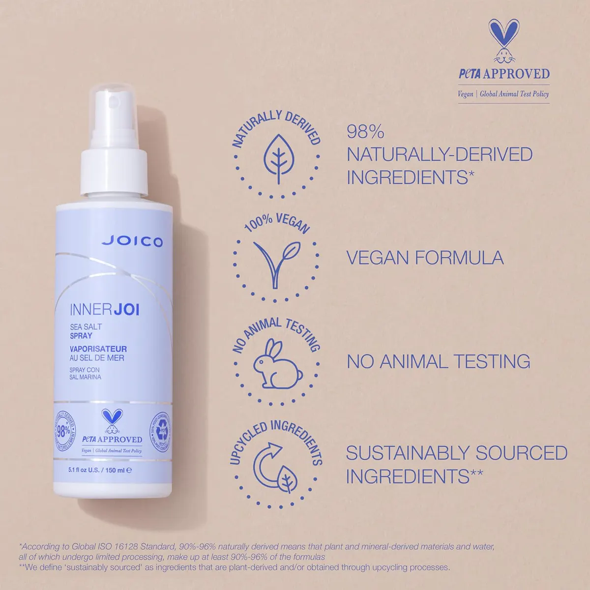Joico InnerJoi Sea Salt Spray 150ml, view 5