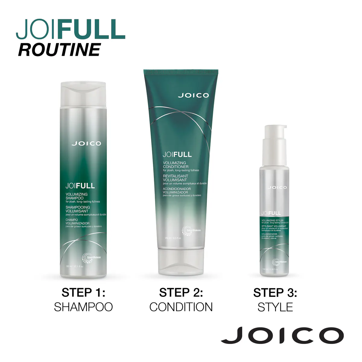 Joico JoiFull Volumizing Shampoo 300ml, view 5