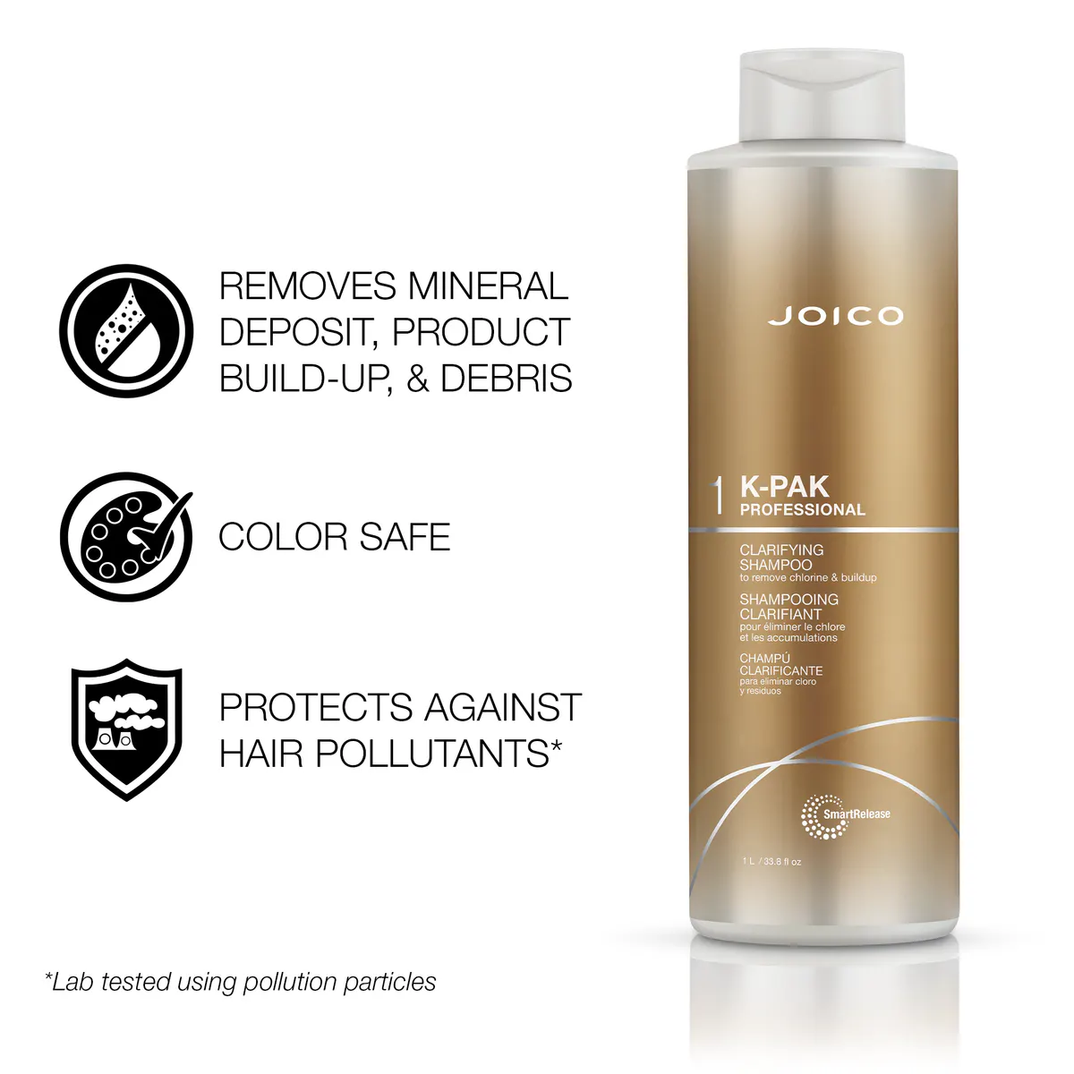 Joico K-Pak Clarifying Shampoo 1000ml, view 4