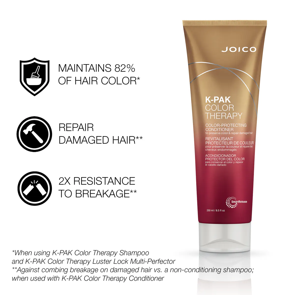 Joico K-Pak Color Therapy Color-Protecting Conditioner 250ml, view 5