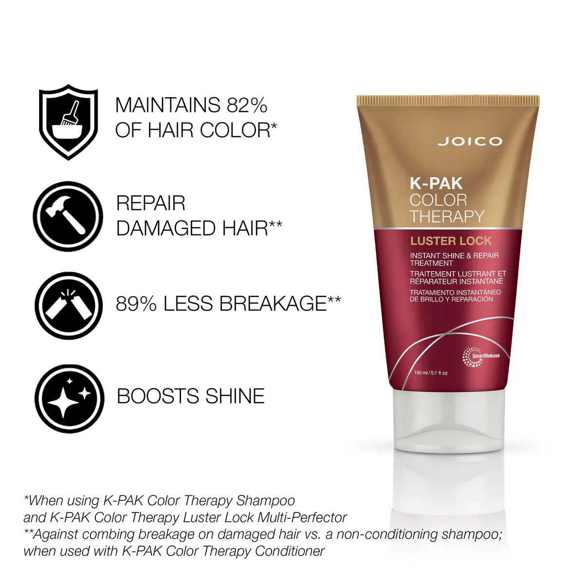 Joico K-Pak Color Therapy Luster Lock 150ml, view 5