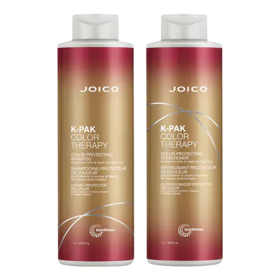 Joico K-Pak Color Therapy Shampoo and Conditioner 1000ml Bundle