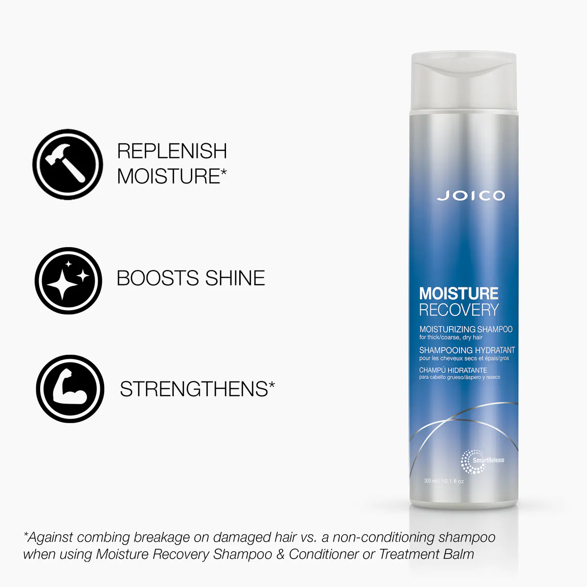 Joico Moisture Recovery Shampoo 300ml, view 5