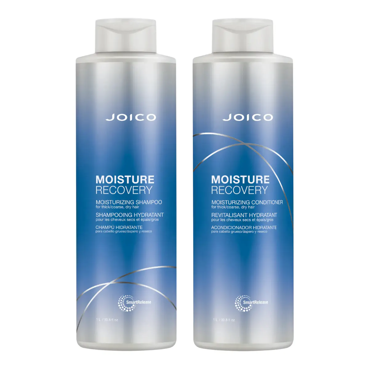 Joico Moisture Recovery Shampoo and Conditioner 1000ml Bundle
