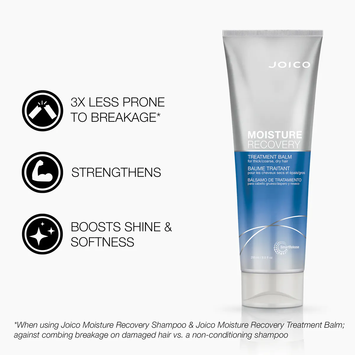 Joico Moisture Recovery Treatment Balm 250ml, view 6