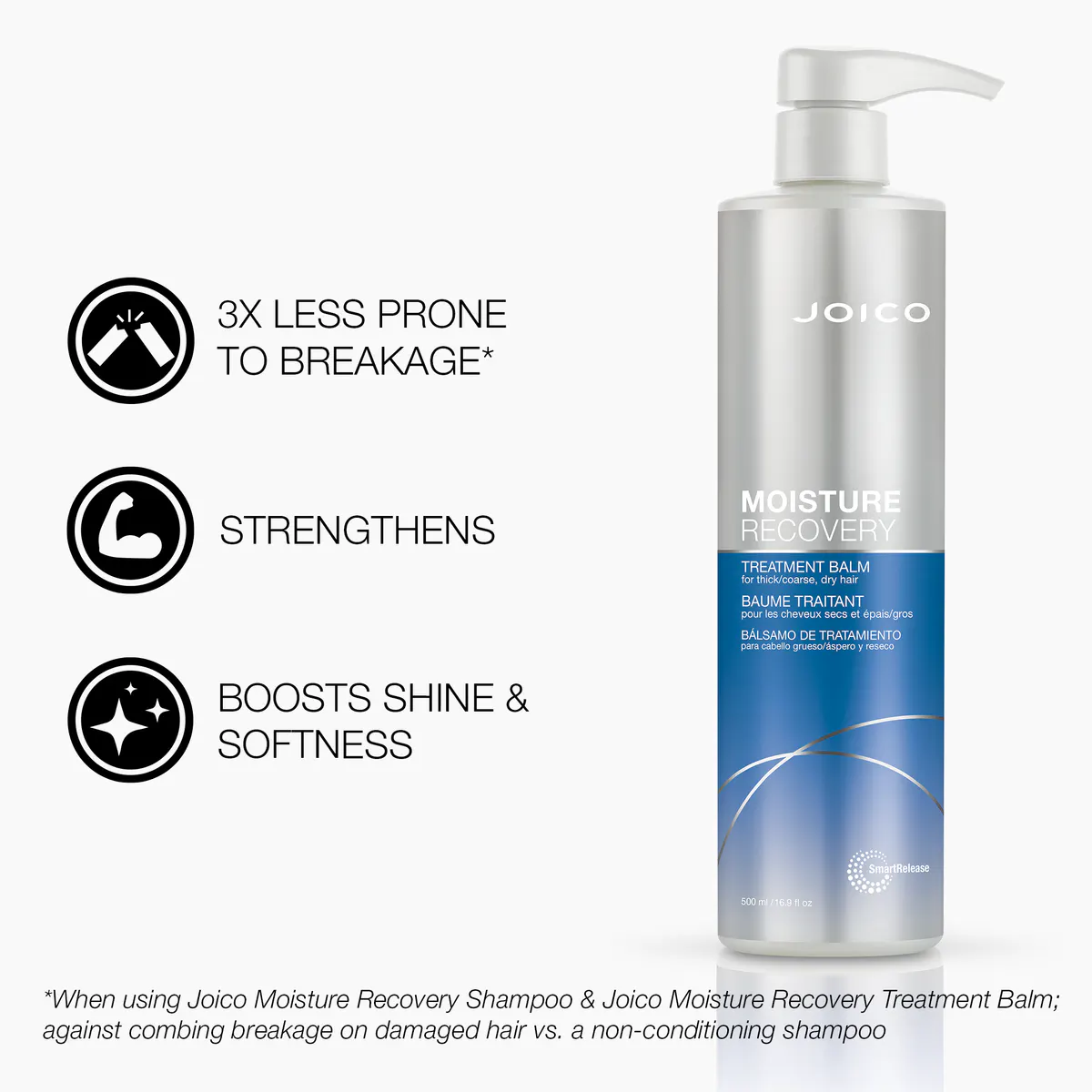 Joico Moisture Recovery Treatment Balm 500ml, view 5