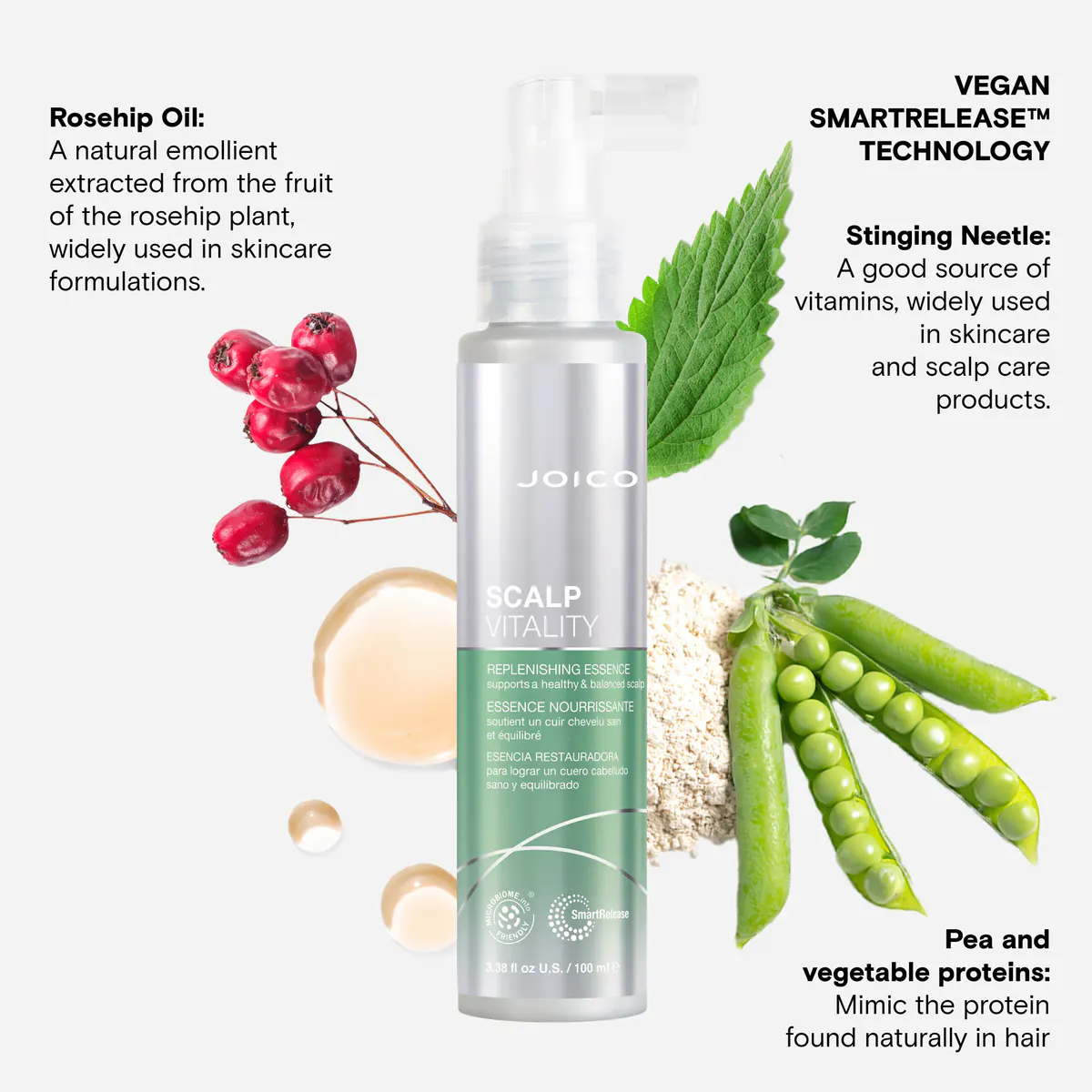Joico Scalp Vitality Replenishing Essence 100ml, view 7