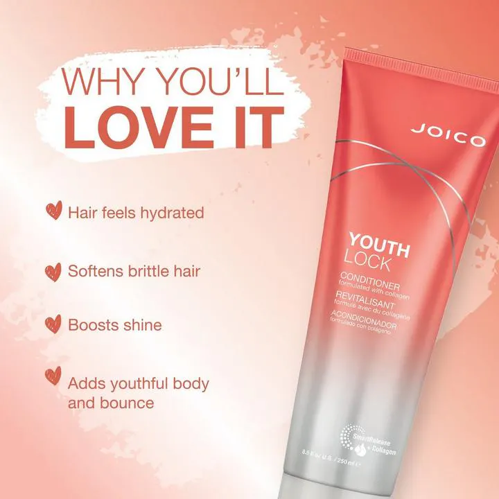 Joico YouthLock Conditioner 250ml, view 4