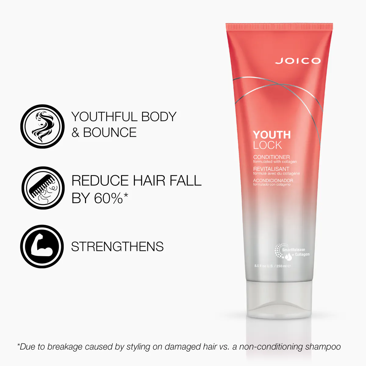 Joico YouthLock Conditioner 250ml, view 5