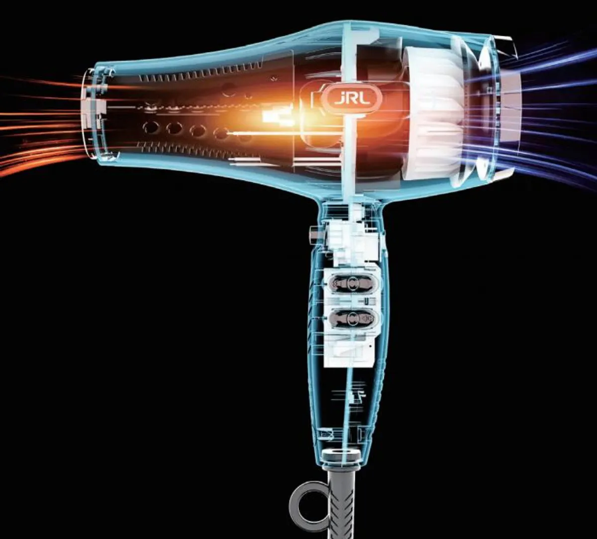 JRL 2020L Forte Pro Hair Dryer, view 3