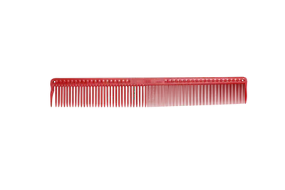 JRL Fine Cutting Comb 7.4" - Red