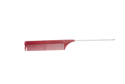 JRL Pin Tail Comb 8.8" - Red