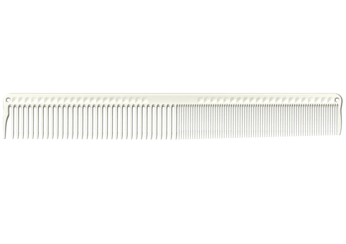 JRL Precise Cutting Comb 8.6" - White