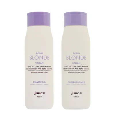 Juuce Bond Blonde Shampoo and Conditioner 300ml Duo BundleÂ
