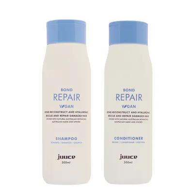 Juuce Bond Repair Shampoo and Conditioner 300ml Duo Bundle