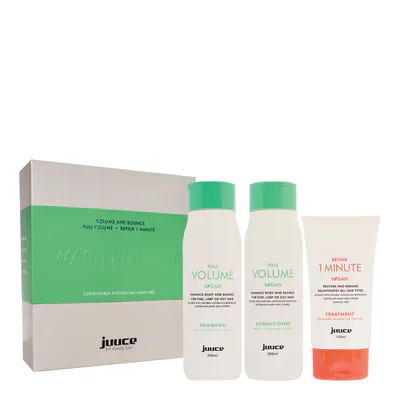 Juuce Full Volume & 1 Minute Treatment Trio Pack