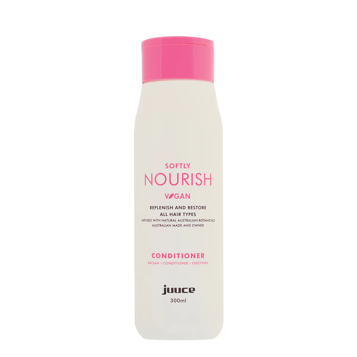 Juuce Softly Nourish Shampoo and Conditioner 300ml Duo Bundle, view 7
