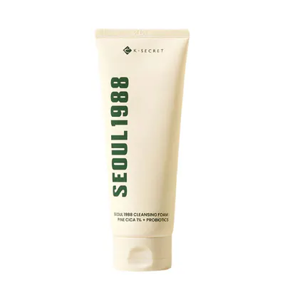 K-SECRET SEOUL 1988 Pine Cica 1% + Probiotics Cleansing Foam 150ml
