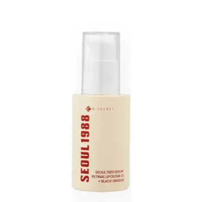 K-SECRET SEOUL 1988 Retinal Liposome 2% + Black Ginseng Serum 30ml