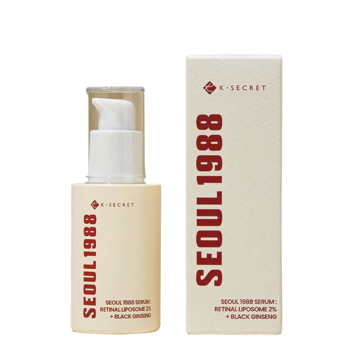 K-SECRET SEOUL 1988 Retinal Liposome 2% + Black Ginseng Serum 30ml, view 2
