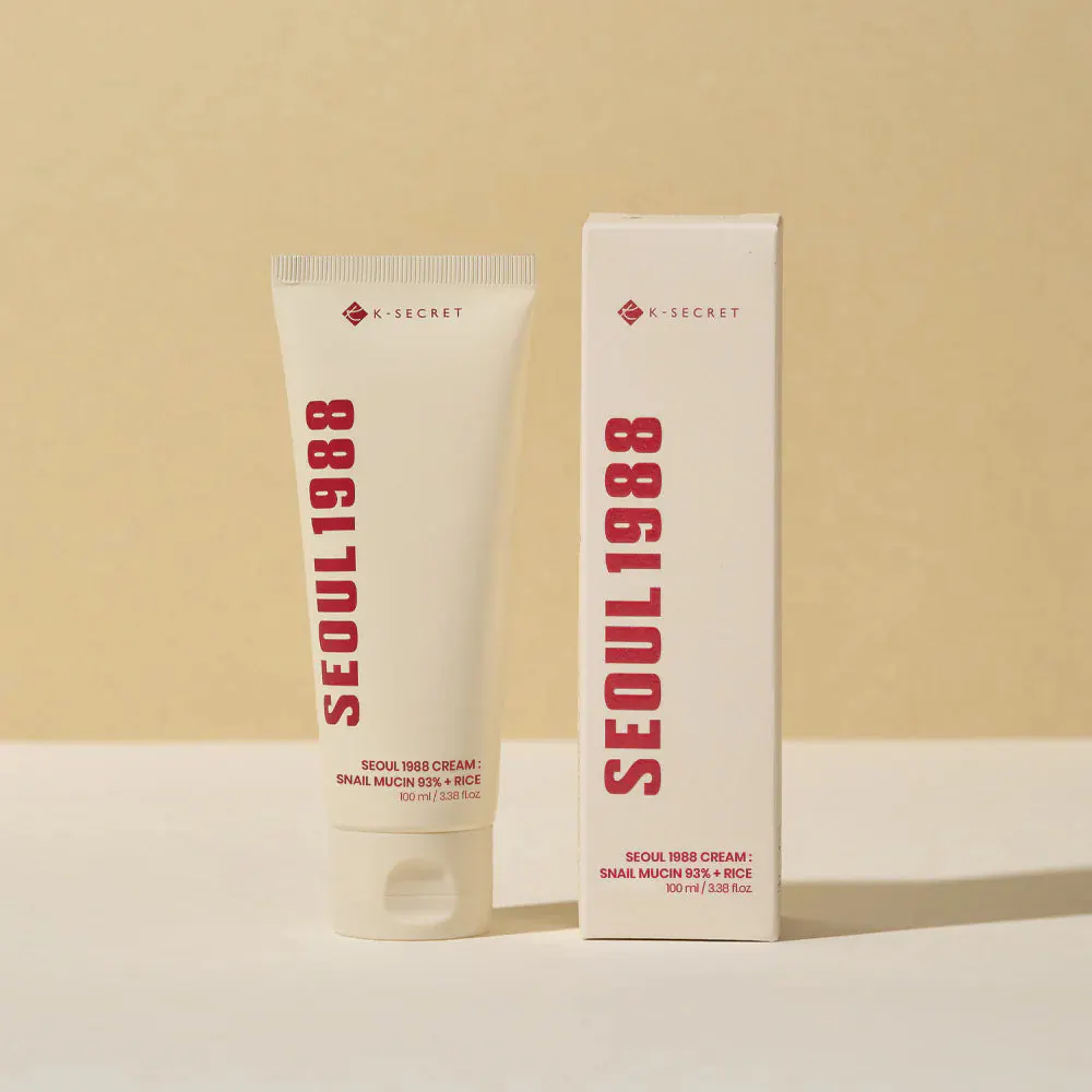 K-SECRET SEOUL 1988 Snail Mucin 93% + Rice Cream 100ml, view 2