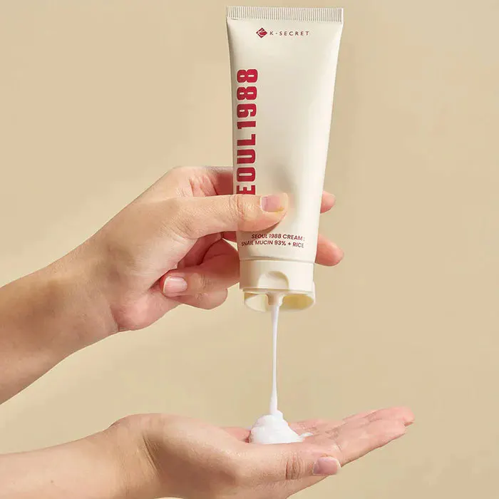 K-SECRET SEOUL 1988 Snail Mucin 93% + Rice Cream 100ml, view 3