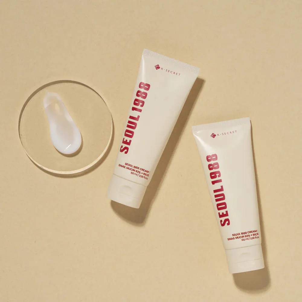 K-SECRET SEOUL 1988 Snail Mucin 93% + Rice Cream 100ml, view 4