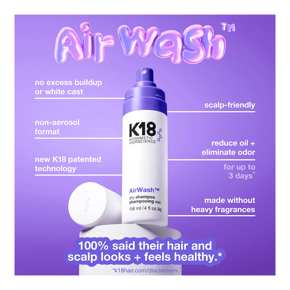 K18 Airwash Dry Shampoo 118ml, view 3