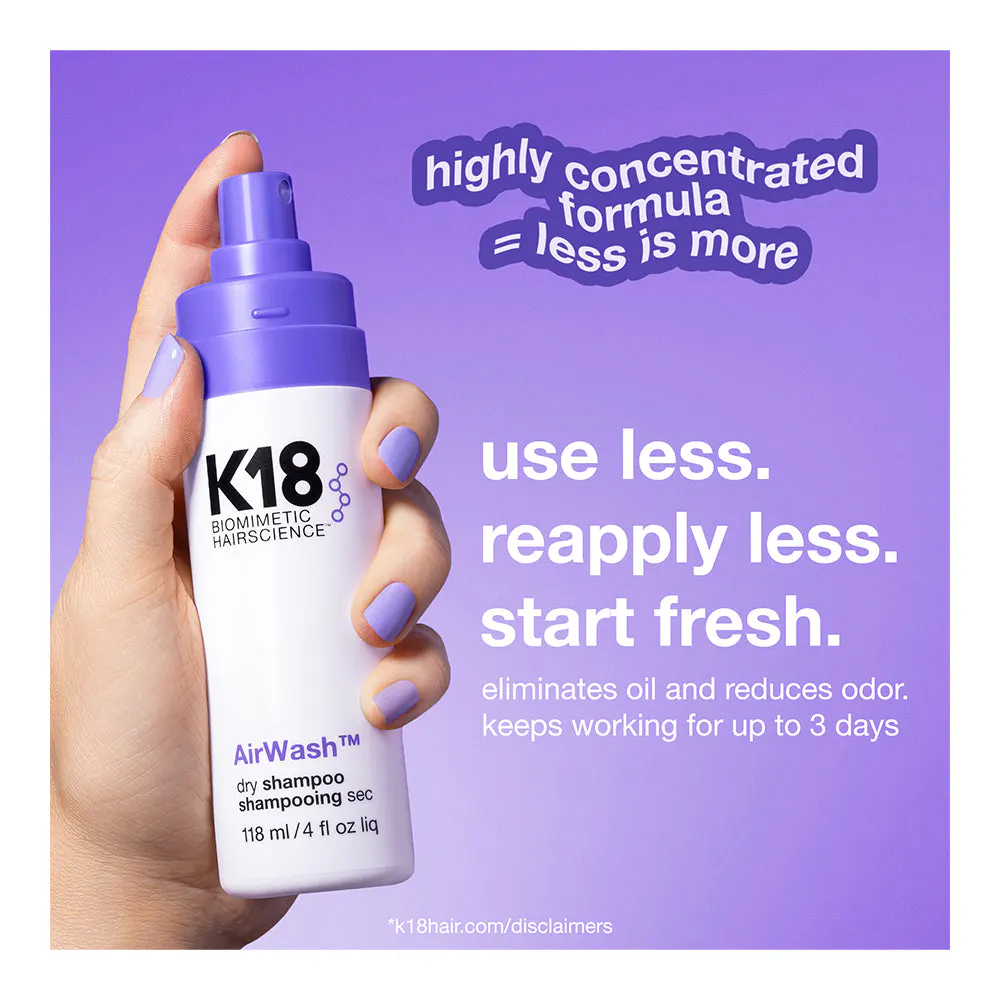 K18 Airwash Dry Shampoo 118ml, view 5