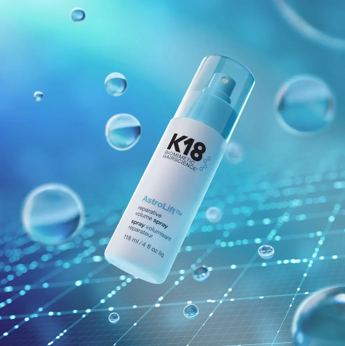 K18 AstroLift Reparative Volume Spray 118ml, view 4