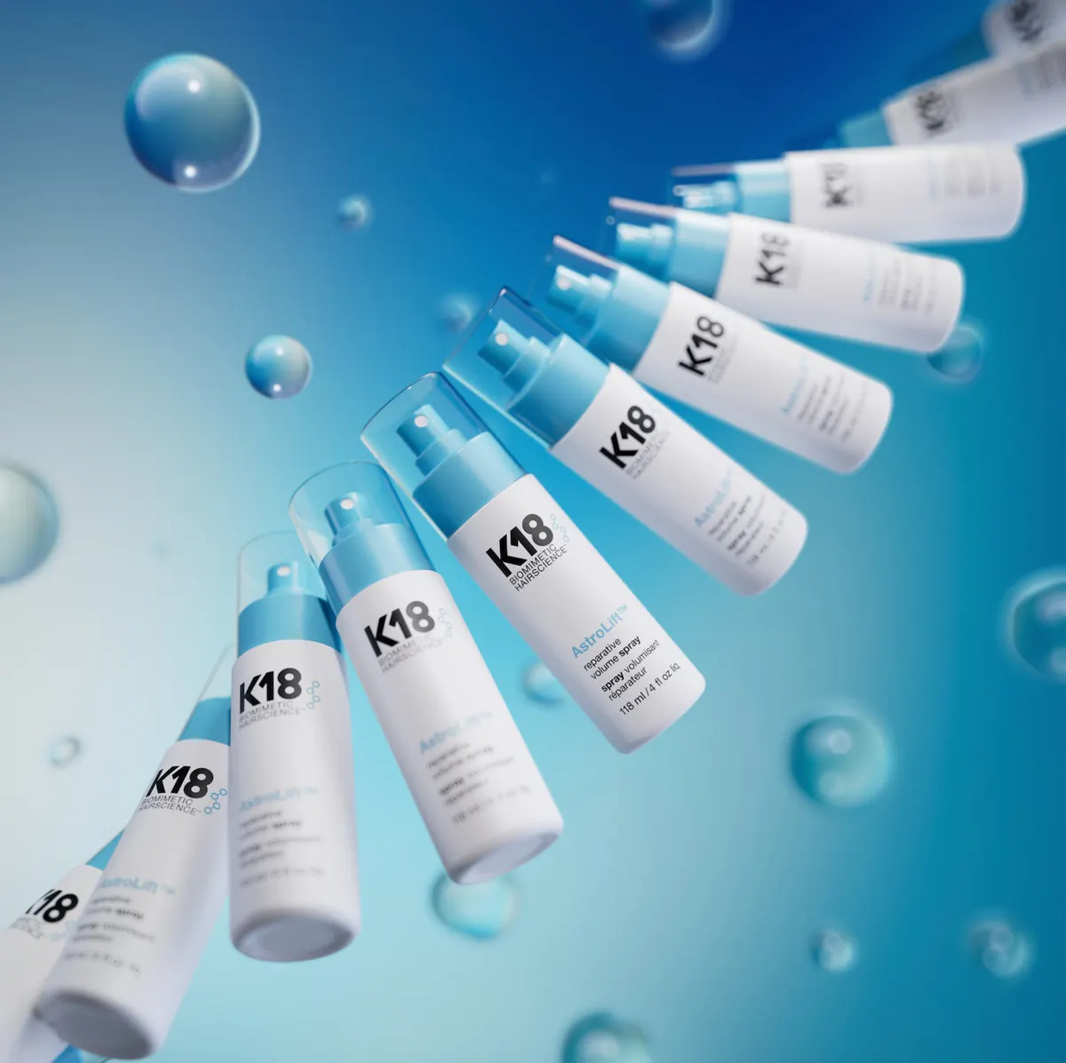K18 AstroLift Reparative Volume Spray 118ml, view 5
