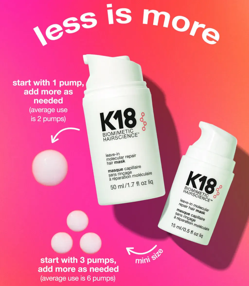 K18 Leave-In Molecular Repair Mask 15ml, view 5