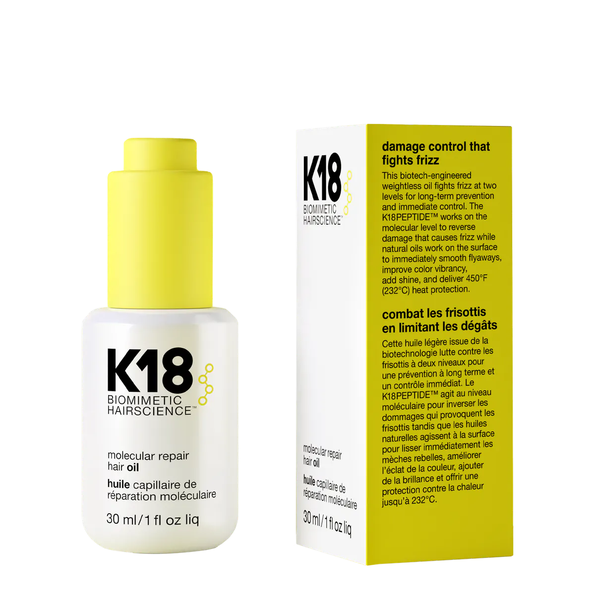 K18 Molecular Repair Hair Oil 30ml, view 2
