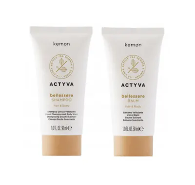 Kemon Actyva Bellessere Shampoo and Balm 30ml Duo