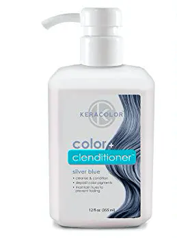 Keracolor Color Clenditioner Colour Shampoo Silver Blue 355ml
