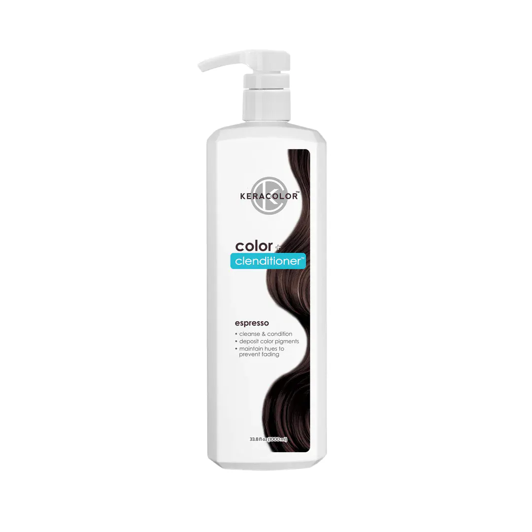 Keracolor Colour + Clenditioner 1000ml - Espresso