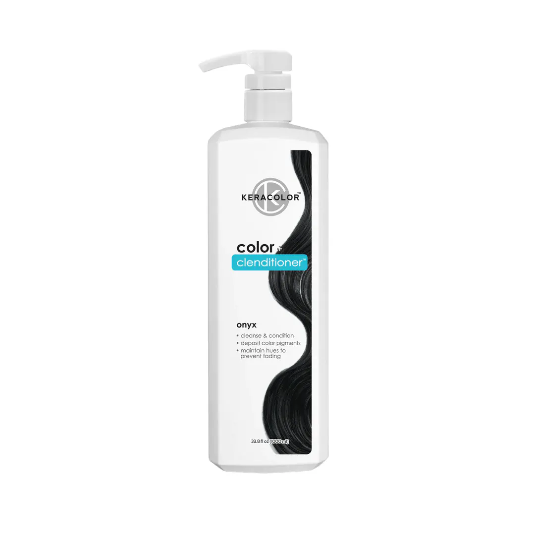 Keracolor Colour + Clenditioner 1000ml - Onyx