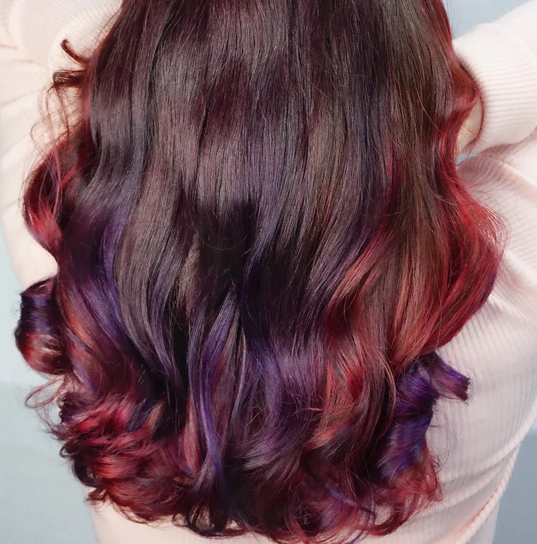Keracolor Colour + Clenditioner for Brunettes Rose Gold - 355ml, view 2