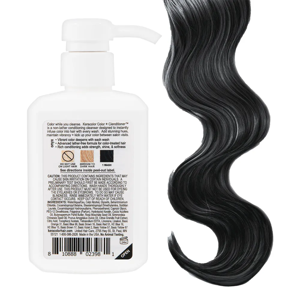 Keracolor Colour + Clenditioner Onyx - 355ml, view 5