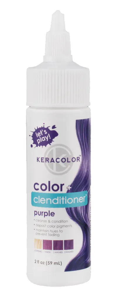 Keracolor Colour + Clenditioner Purple - 59ml