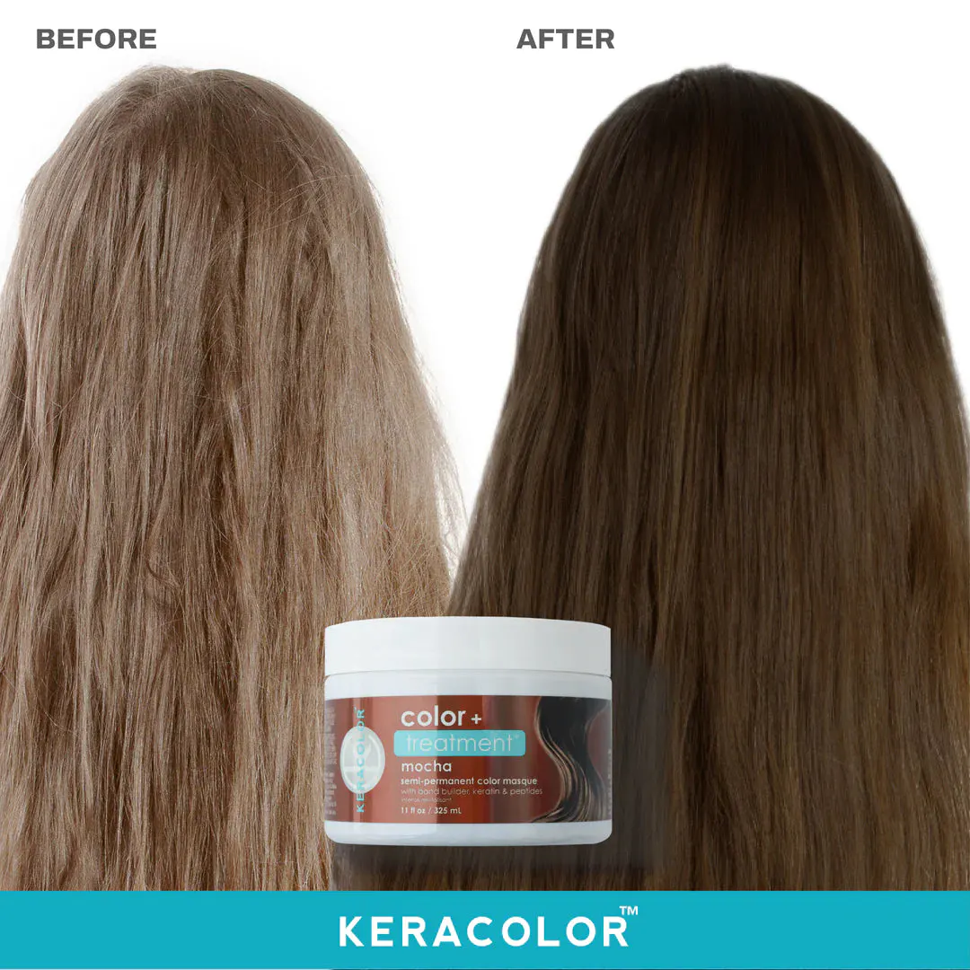 Keracolor Treatment Masque 325ml - Mocha, view 3