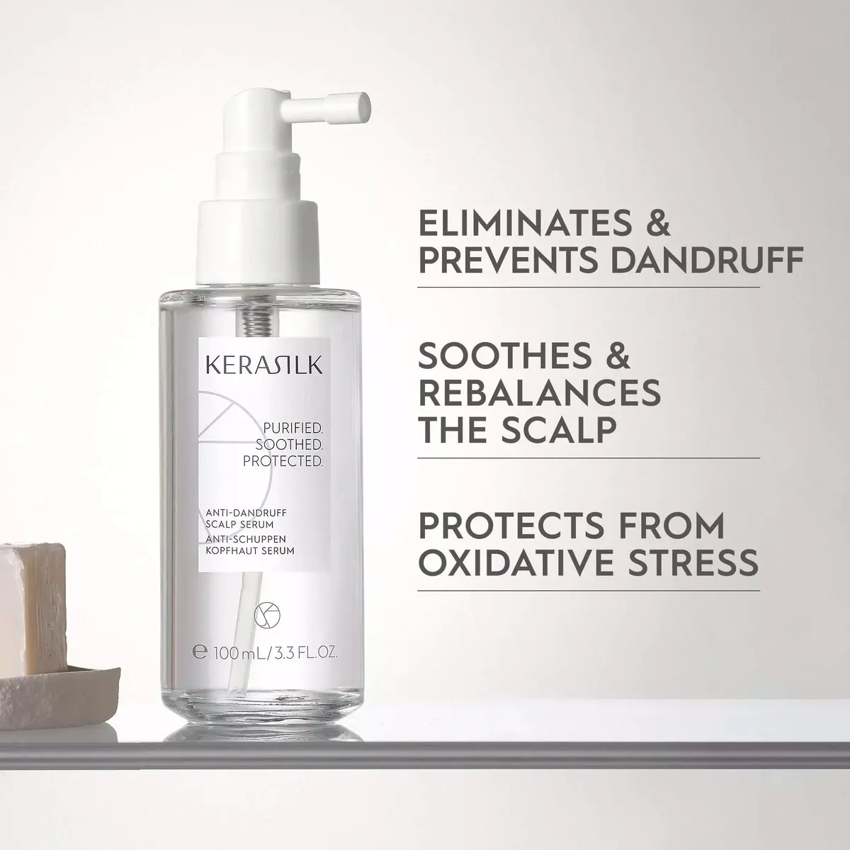 Kerasilk Anti-Dandruff Scalp Serum 100ml, view 3