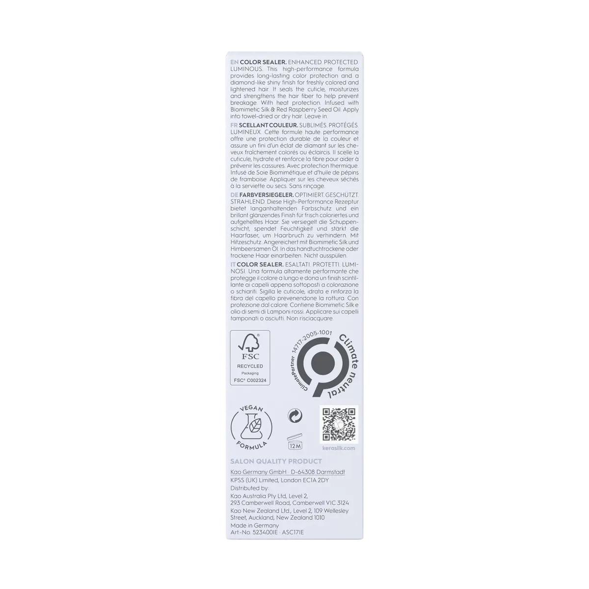 Kerasilk Color Sealer 75ml, view 5
