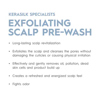 Kerasilk Exfoliating Scalp Pre-Wash 250ml, view 3