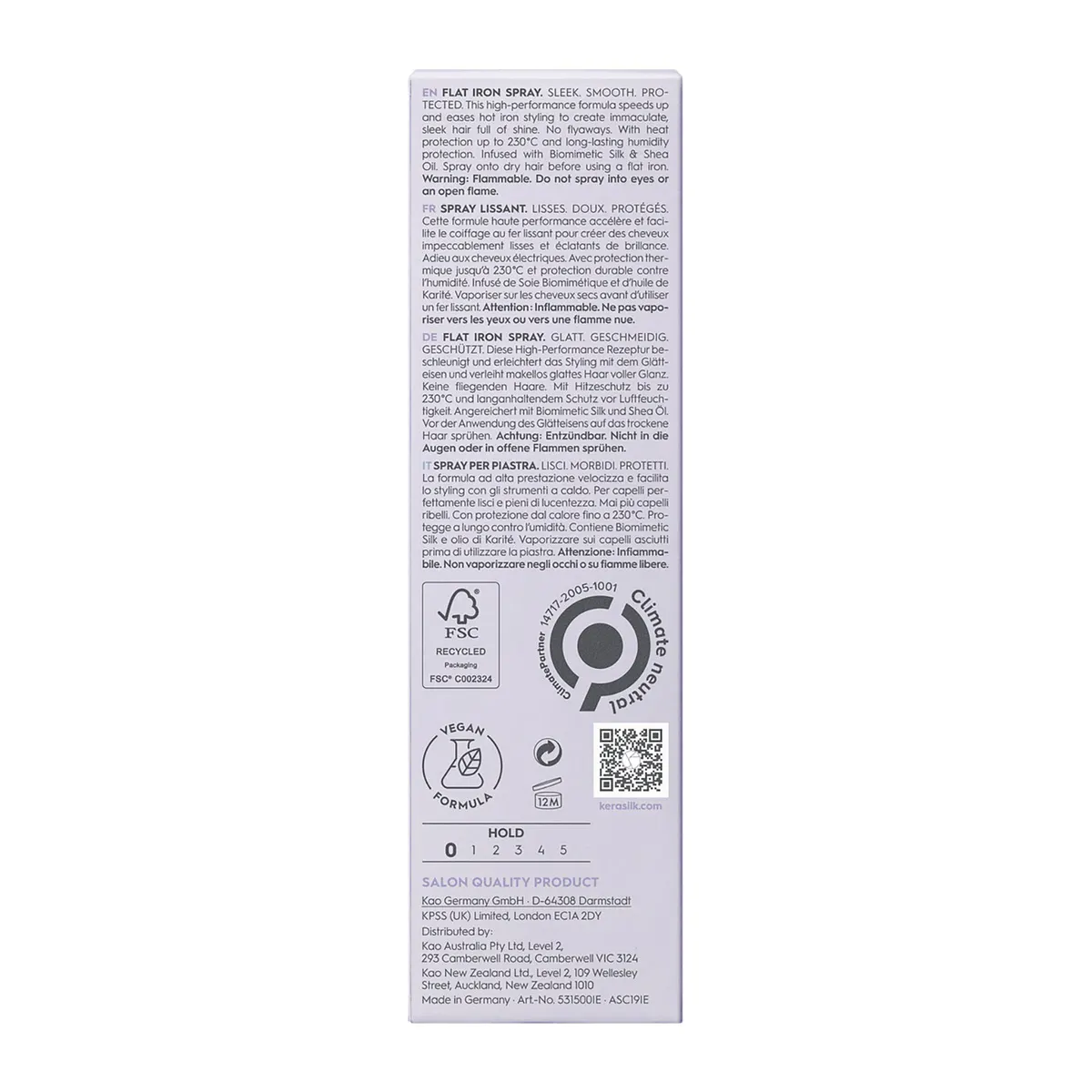 Kerasilk Flat Iron Spray 75ml, view 11