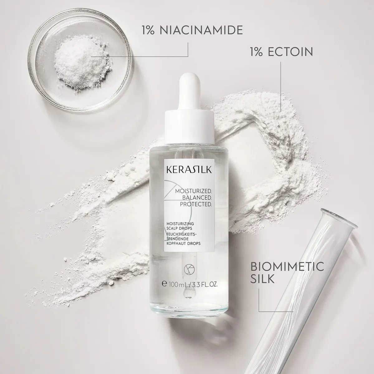 Kerasilk Moisturizing Scalp Drops 100ml, view 6