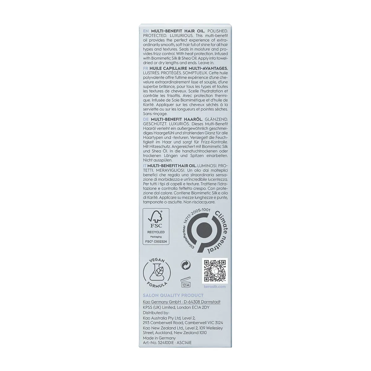 Kerasilk Multi-Benefit Oil 50ml, view 15