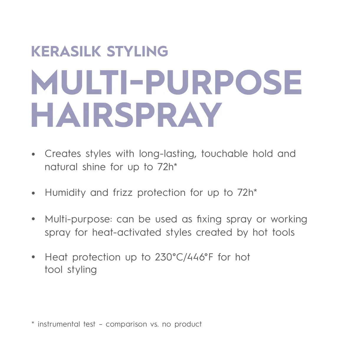 Kerasilk Multi-Purpose Hairspray 300ml, view 4