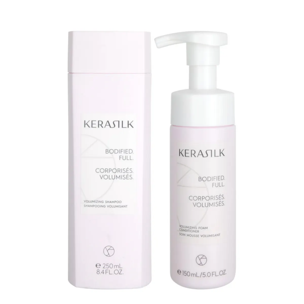 Kerasilk Volumizing Shampoo and Foam-Conditioner Bundle